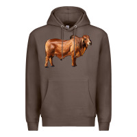 Coffee brahman bull Premium Hoodie - RanaPortraitStore
