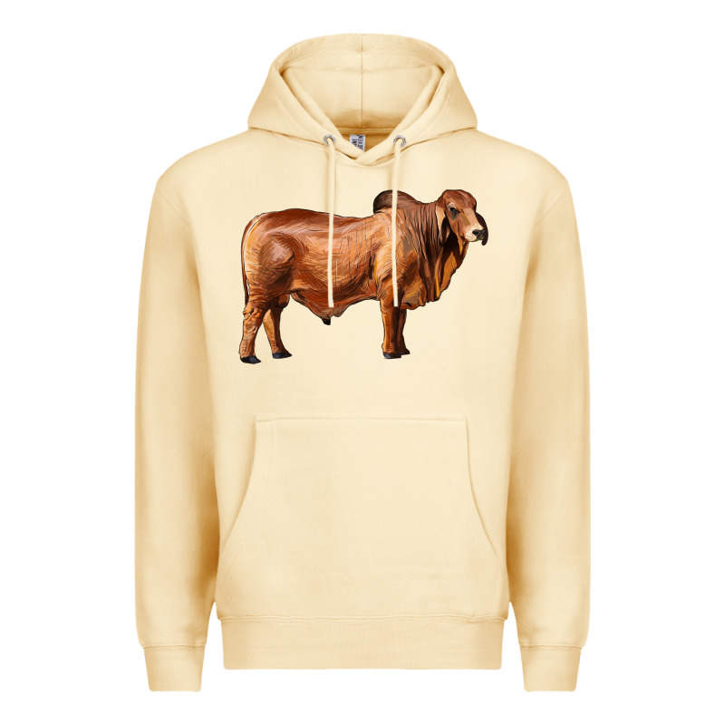Brahman Bull Premium Hoodie by RanaPortraitStore | Teevron