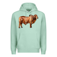 Seafoam brahman bull Premium Hoodie - RanaPortraitStore