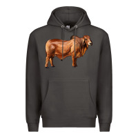 Smoke brahman bull Premium Hoodie - RanaPortraitStore