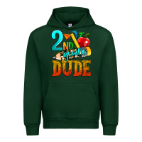 Forest Green 2nd grade dude Urban Hoodie - texasbilliewilder