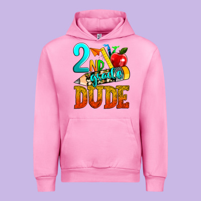 2nd Grade Dude Urban Hoodie Designed By Texasbilliewilder
