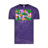Cloud Purple Chameleon Vintage Tee - Artiststas