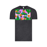 Vintage Black Chameleon Vintage Tee - Artiststas