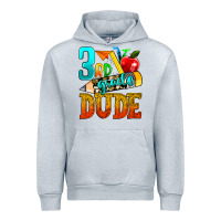 Heather Grey 3rd grade dude Urban Hoodie - texasbilliewilder