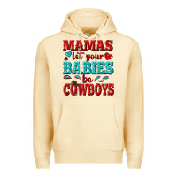 Pina Colada mamas let your babies be cowboys Premium Hoodie - texasbilliewilder