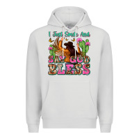 Dove Grey i just smile and say god bless Premium Hoodie - Zillion Design Studio
