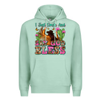 Seafoam i just smile and say god bless Premium Hoodie - Zillion Design Studio