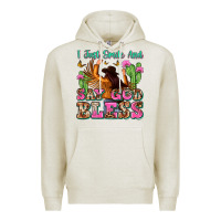 Oatmeal Heather i just smile and say god bless Premium Hoodie - Zillion Design Studio