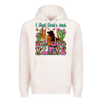 Pale Pink i just smile and say god bless Premium Hoodie - Zillion Design Studio
