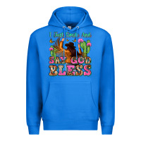 True Royal i just smile and say god bless Premium Hoodie - Zillion Design Studio