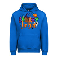 Cobalt spooky heifer Urban Hoodie - Zillion Design Studio