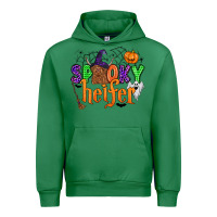 Emerald spooky heifer Urban Hoodie - Zillion Design Studio