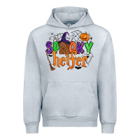 Heather Grey spooky heifer Urban Hoodie - Zillion Design Studio