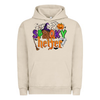 Pigment French Oak spooky heifer Urban Hoodie - Zillion Design Studio