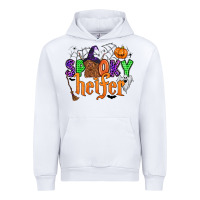 White spooky heifer Urban Hoodie - Zillion Design Studio