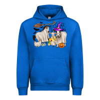 Cobalt halloween farm animals Urban Hoodie - Zillion Design Studio