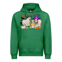 Emerald halloween farm animals Urban Hoodie - Zillion Design Studio