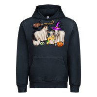 Navy halloween farm animals Urban Hoodie - Zillion Design Studio