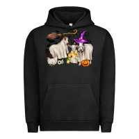 Pigment Black halloween farm animals Urban Hoodie - Zillion Design Studio