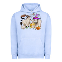 Pigment Grape Ice halloween farm animals Urban Hoodie - Zillion Design Studio