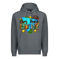 Rock hey there cowboy Premium Hoodie - Zillion Design Studio