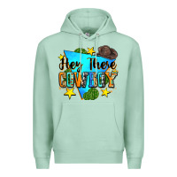 Seafoam hey there cowboy Premium Hoodie - Zillion Design Studio