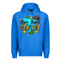 True Royal hey there cowboy Premium Hoodie - Zillion Design Studio