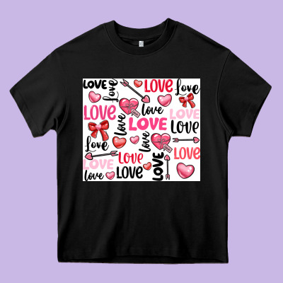 Love Heavy Core Tee Designed By Lillyallendesigns