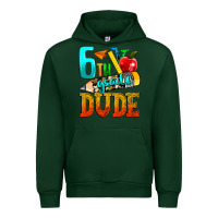 Forest Green 6th grade dude Urban Hoodie - texasbilliewilder