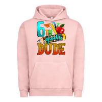 Pigment Salmon 6th grade dude Urban Hoodie - texasbilliewilder