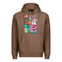 Chestnut love summer unicorn Premium Hoodie - texasbilliewilder