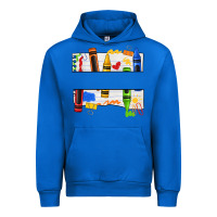 Cobalt custom teacher name crayon Urban Hoodie - texasbilliewilder
