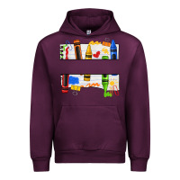 Mauve Wine custom teacher name crayon Urban Hoodie - texasbilliewilder