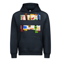 Navy custom teacher name crayon Urban Hoodie - texasbilliewilder