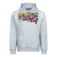 Heather Grey pride day Urban Hoodie - Zillion Design Studio