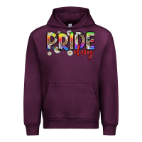 Mauve Wine pride day Urban Hoodie - Zillion Design Studio