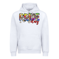 White pride day Urban Hoodie - Zillion Design Studio