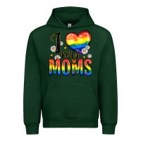 Forest Green i love my moms Urban Hoodie - Zillion Design Studio