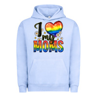 Pigment Grape Ice i love my moms Urban Hoodie - Zillion Design Studio