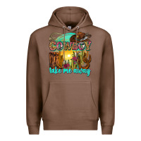 Chestnut cowboy take me away Premium Hoodie - Zillion Design Studio