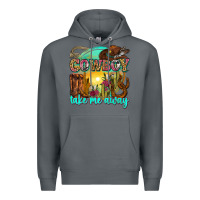 Rock cowboy take me away Premium Hoodie - Zillion Design Studio