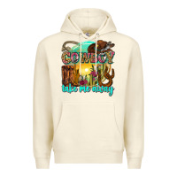 Sandshell cowboy take me away Premium Hoodie - Zillion Design Studio