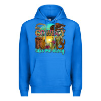 True Royal cowboy take me away Premium Hoodie - Zillion Design Studio