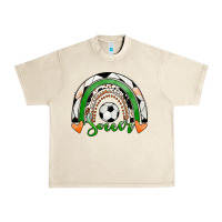 Sandshell Soccer Rainbow Urban Heavy Tee - RanaPortraitStore