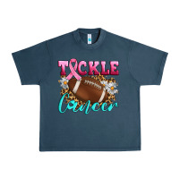 Midnight Navy Tackle Cancer Urban Heavy Tee - Artiststas