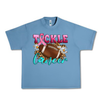 Pebble Blue Tackle Cancer Urban Heavy Tee - Artiststas