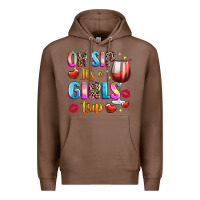 Chestnut oh sip its a girls Premium Hoodie - texasbilliewilder