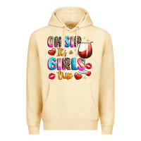Pina Colada oh sip its a girls Premium Hoodie - texasbilliewilder