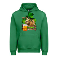St. Patrick's Day Goat And Beer Urban Hoodie | Teevron